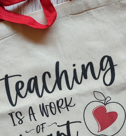 Tote bag regalo per maestri