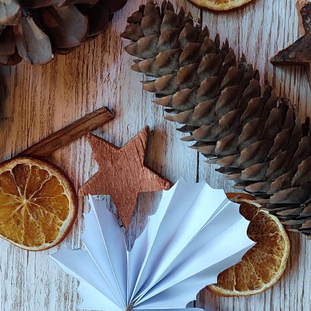 CALENDARIO DELL'AVVENTO CREATIVO - la foglia