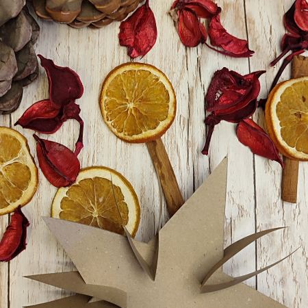 CALENDARIO DELL'AVVENTO CREATIVO - la stella brillante