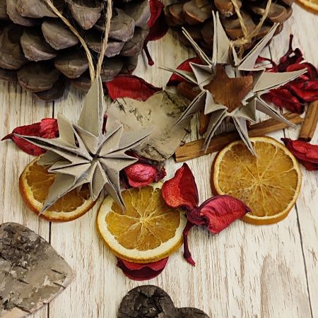 CALENDARIO DELL'AVVENTO CREATIVO - le stelle