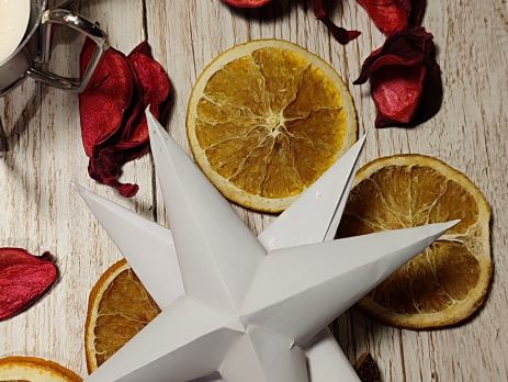 CALENDARIO DELL'AVVENTO CREATIVO - la stella doppia