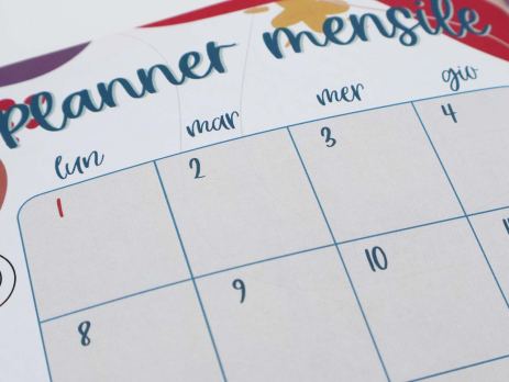 Agenda 2024 - planner mensile