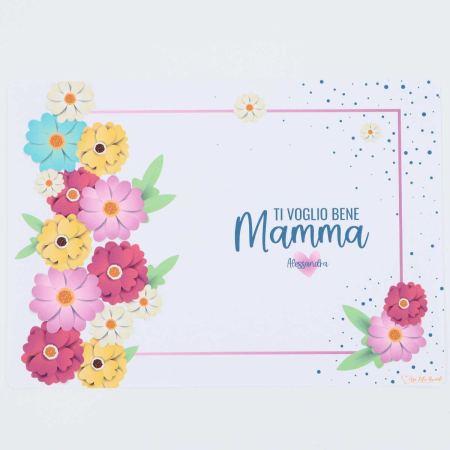 Tovaglietta per la Mamma personalizzata