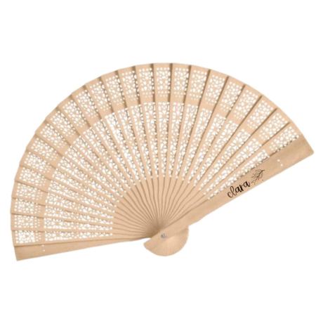 Ventaglio in legno personalizzato