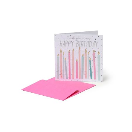 Biglietto di Auguri di Compleanno Legami - Candeline di Compleanno