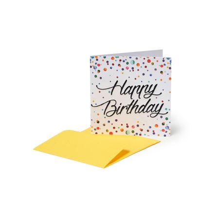 Biglietto di Auguri di Compleanno Legami - Buon Compleanno a tema acquerelli
