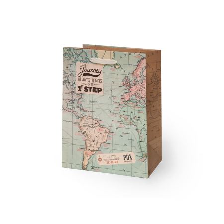 Sacchetto Regalo Travel Medium Legami a tema viaggio