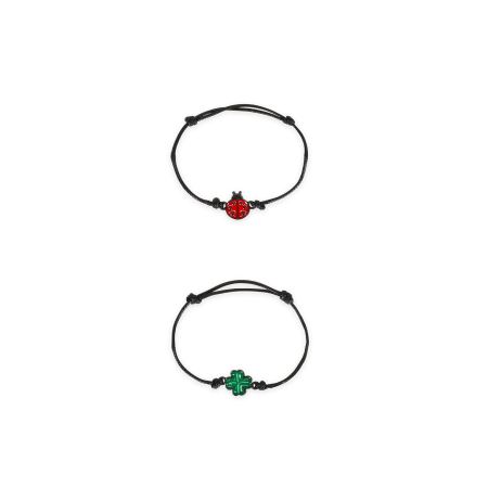 Set di 2 Braccialetti Ladybug Legami Milano