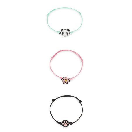 Set di 3 Braccialetti Panda Legami Milano Better Together